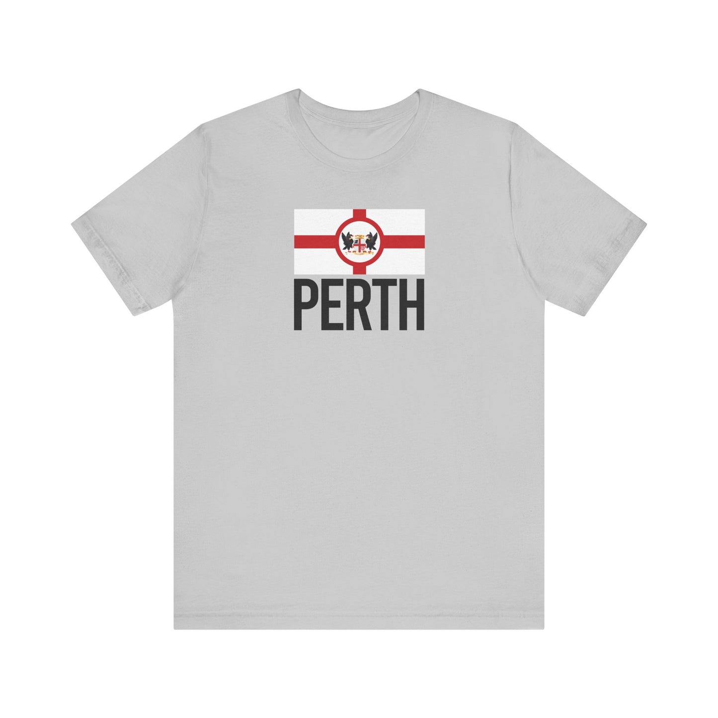 Perth City Flag T-Shirt - Unisex Jersey Short Sleeve Tee