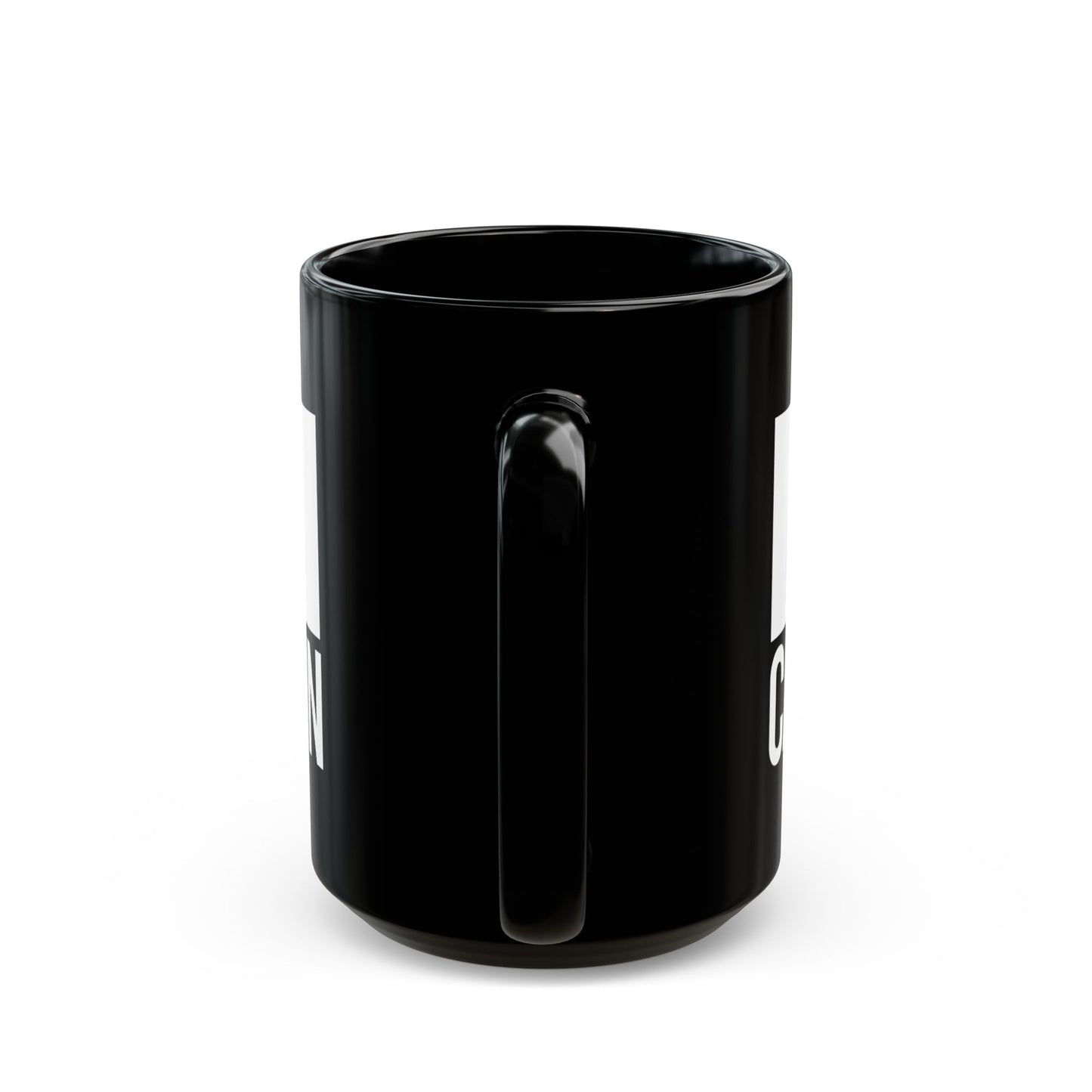 Cancún City Flag Black Ceramic Mug - 11oz, 15oz