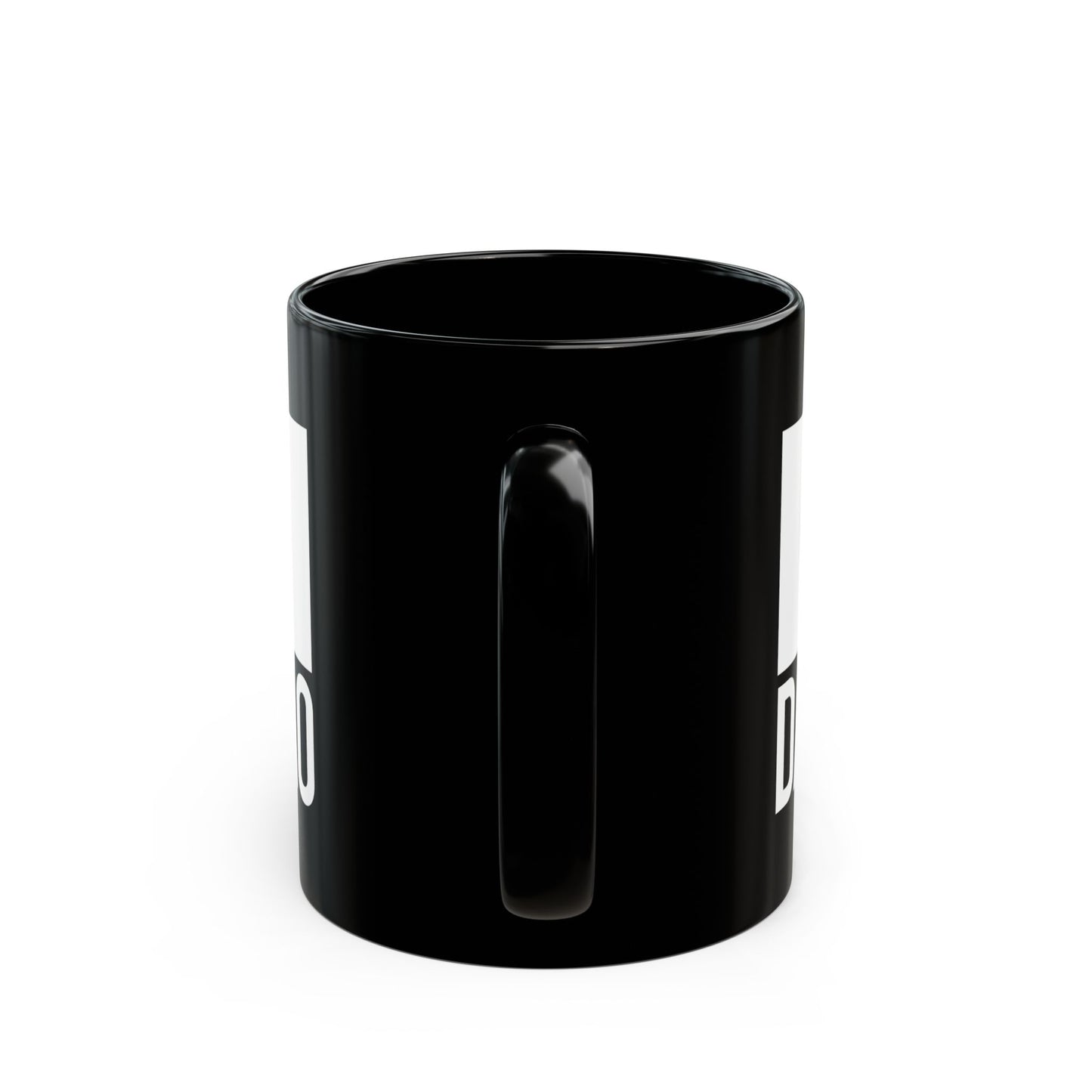 Davao City Flag Black Ceramic Mug - 11oz, 15oz