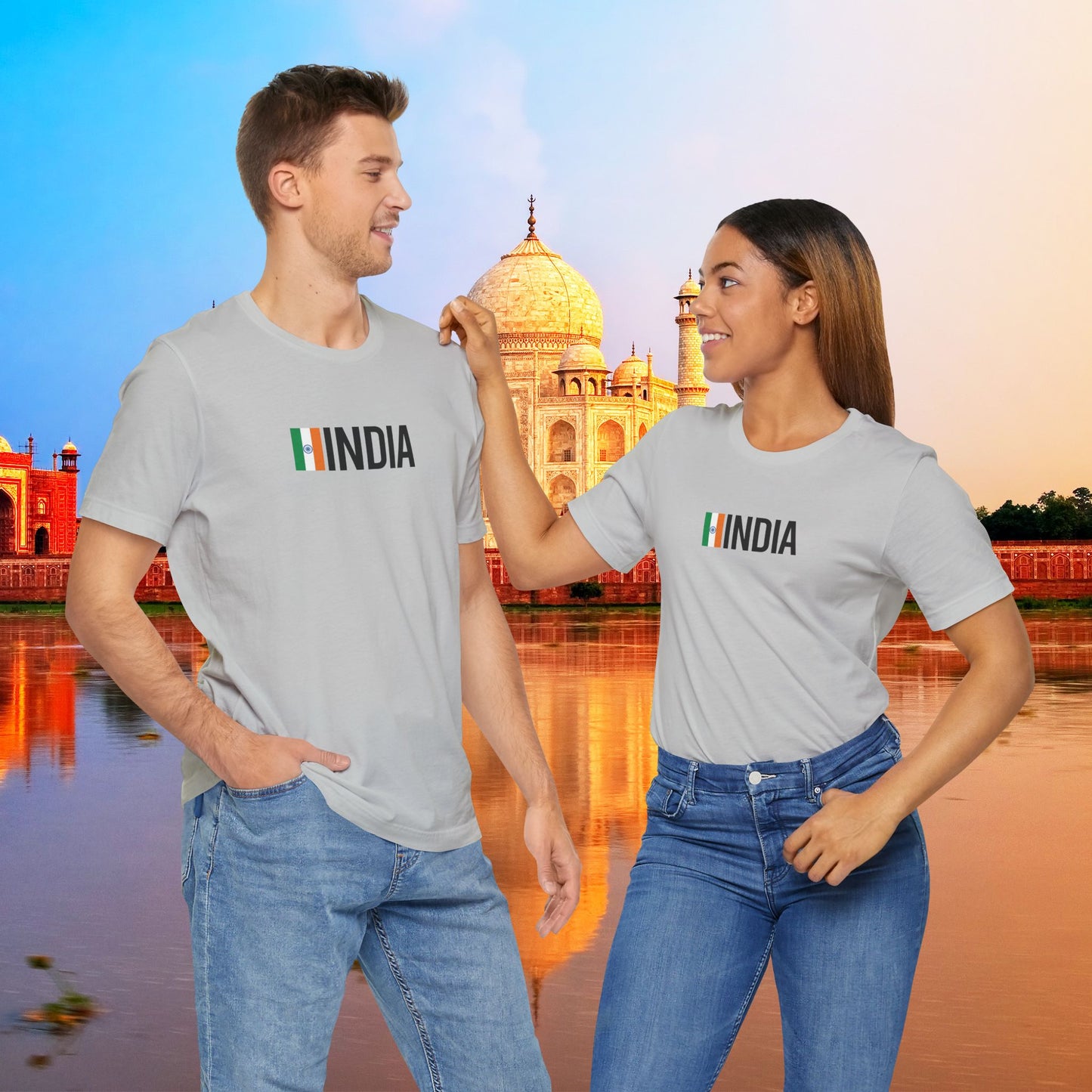 India Country Flag Tee
