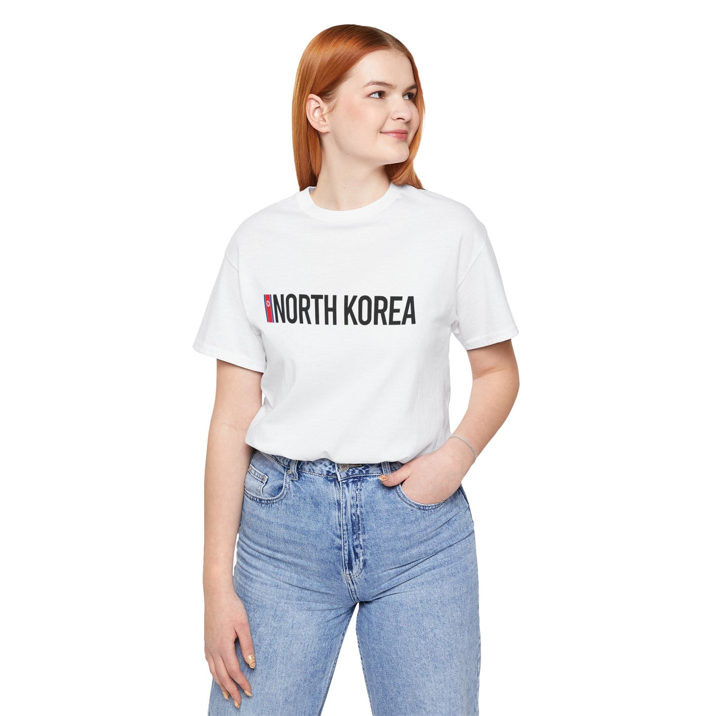 Korea North Unisex Jersey Short Sleeve Tee