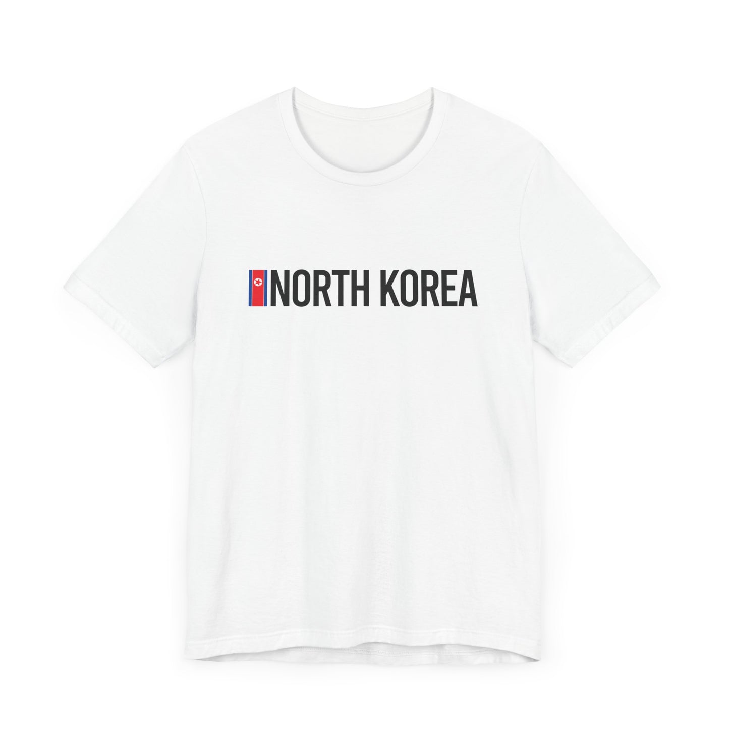 Korea North Unisex Jersey Short Sleeve Tee
