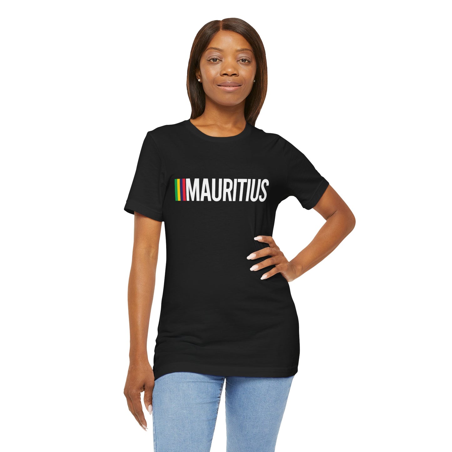 Mauritius Country Flag Tee