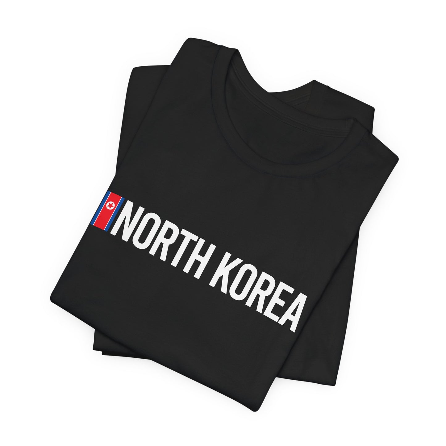 Korea North Unisex Jersey Short Sleeve Tee