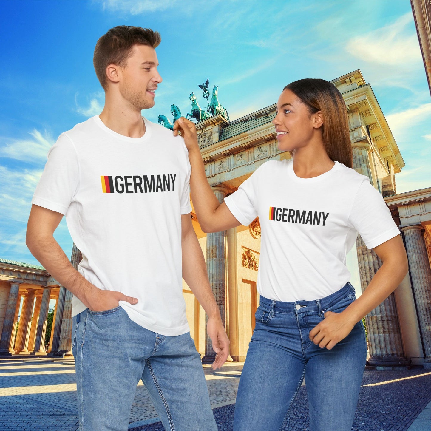 Germany Unisex Jersey Short Sleeve Tee
