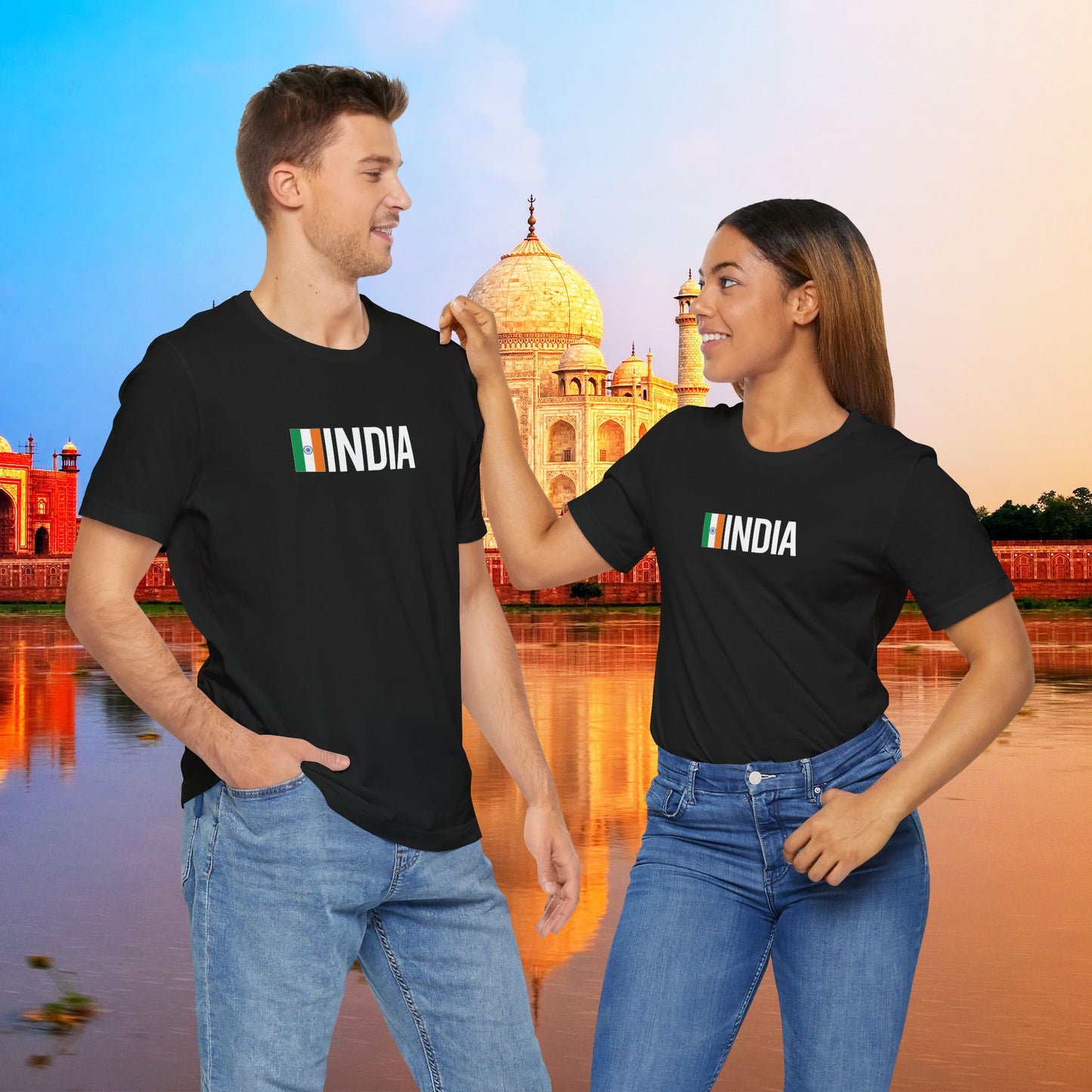 India Country Flag Tee