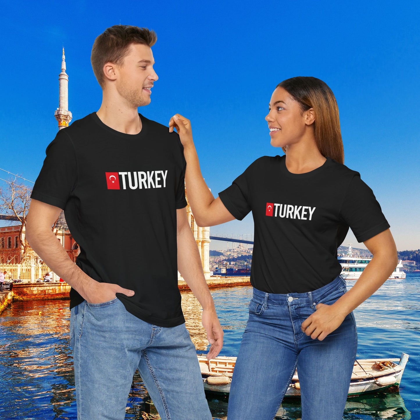 Turkey Country Flag Tee