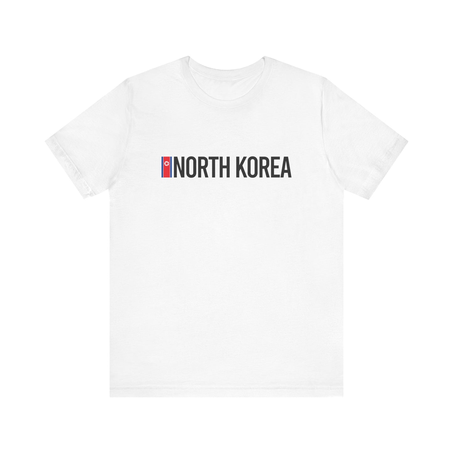 Korea North Unisex Jersey Short Sleeve Tee