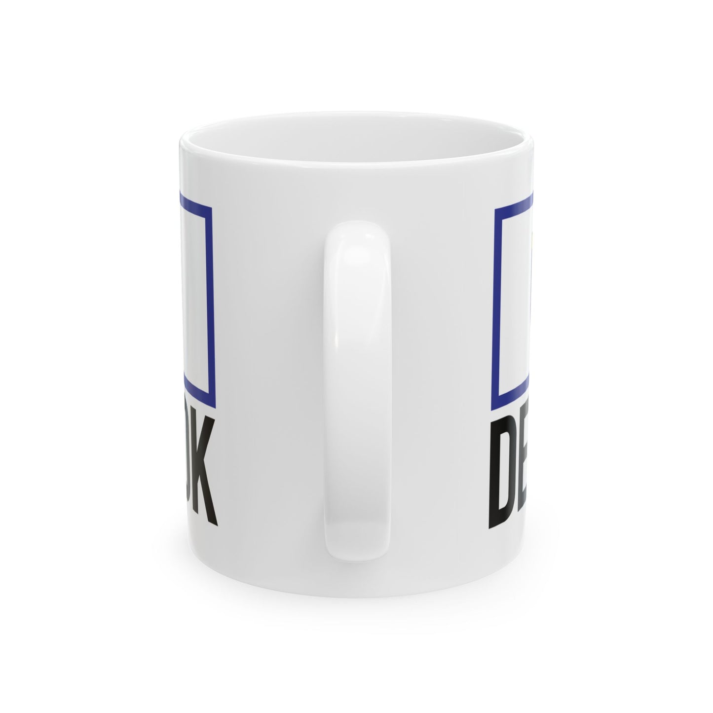 Depok City Flag White Ceramic Mug - 11oz, 15oz