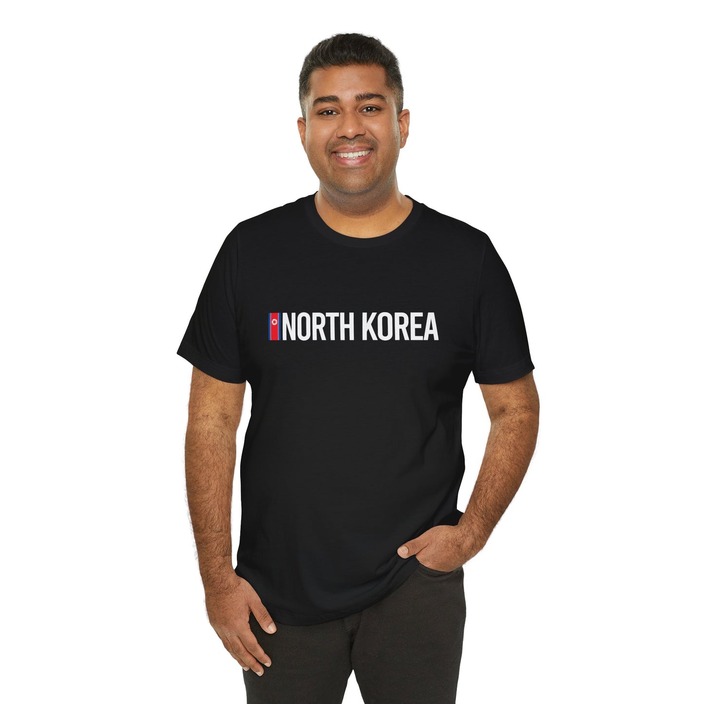 Korea North Unisex Jersey Short Sleeve Tee