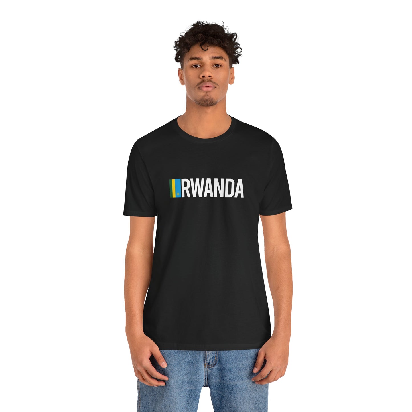 Rwanda Country Flag Tee