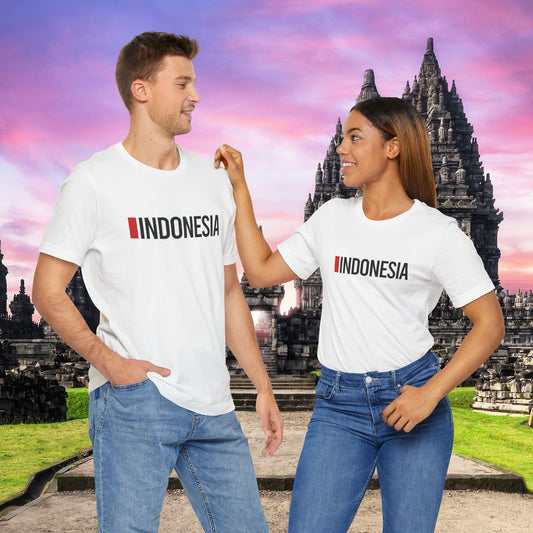 Indonesia Unisex Jersey Short Sleeve Tee