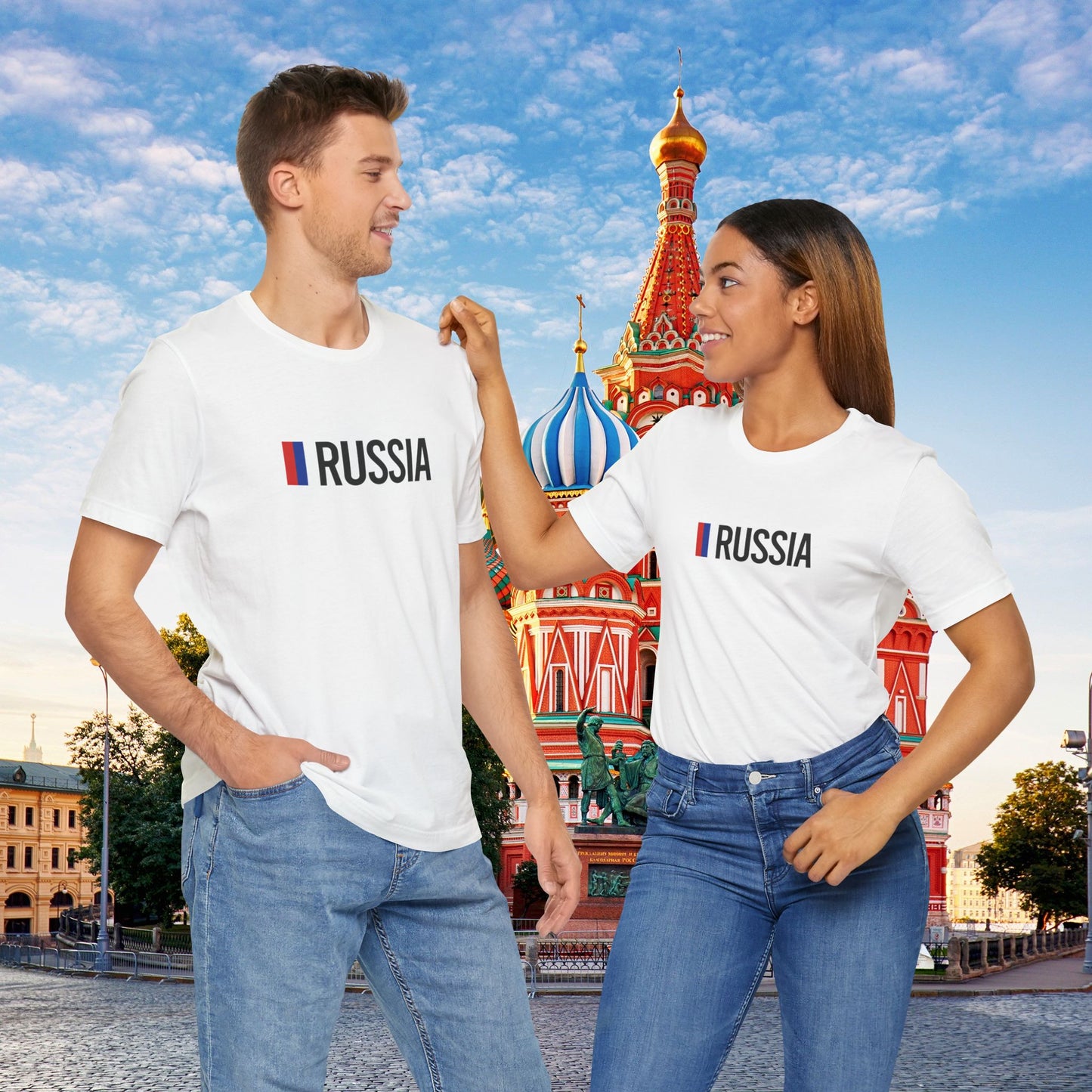 Russia Country Flag Tee