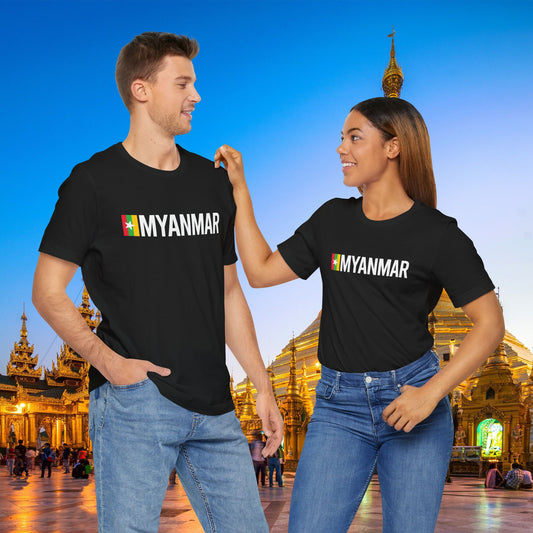 Myanmar Country Flag Tee