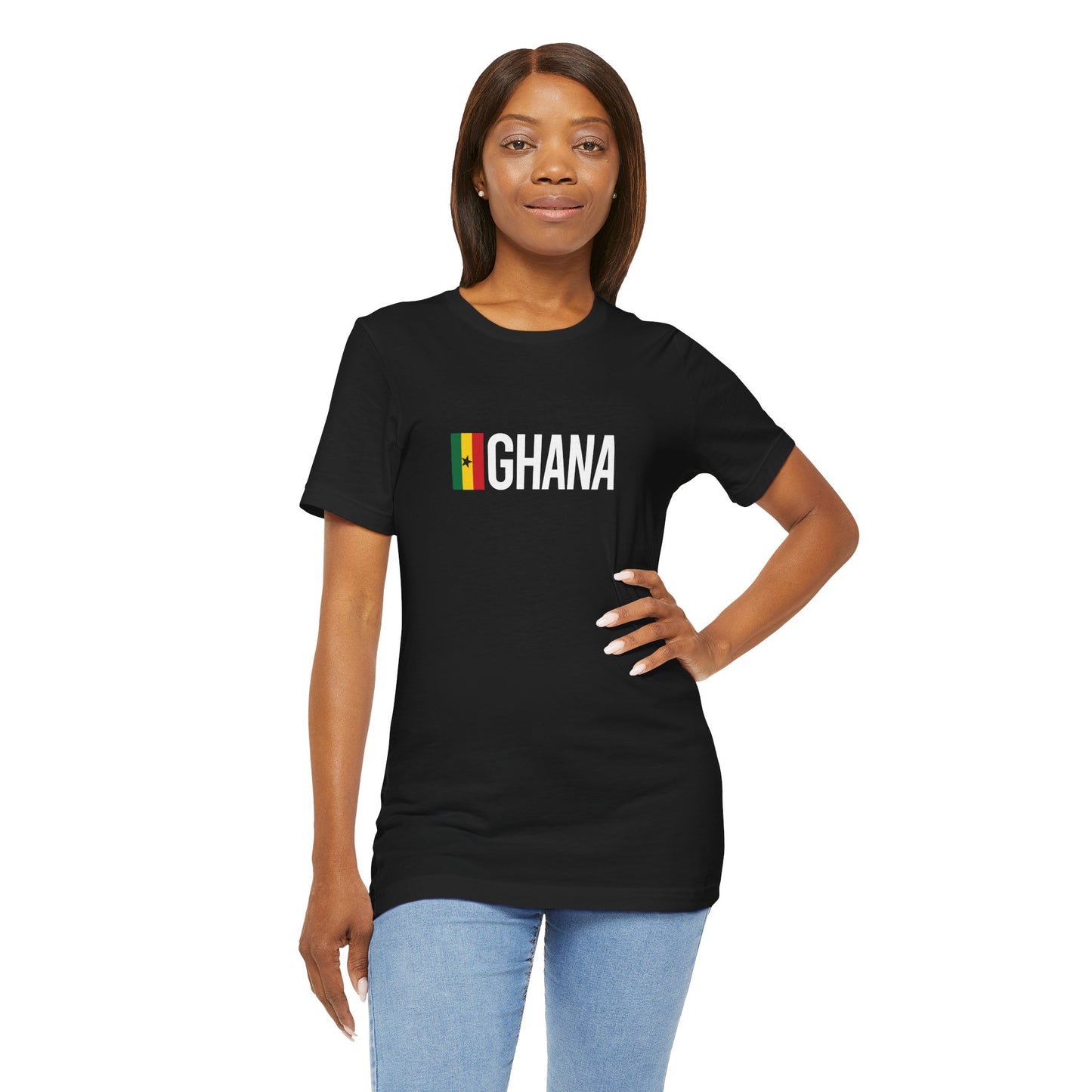 Ghana Unisex Jersey Short Sleeve Tee