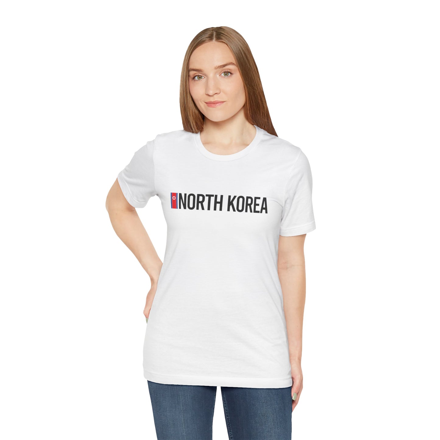 North Korea Country Flag Tee