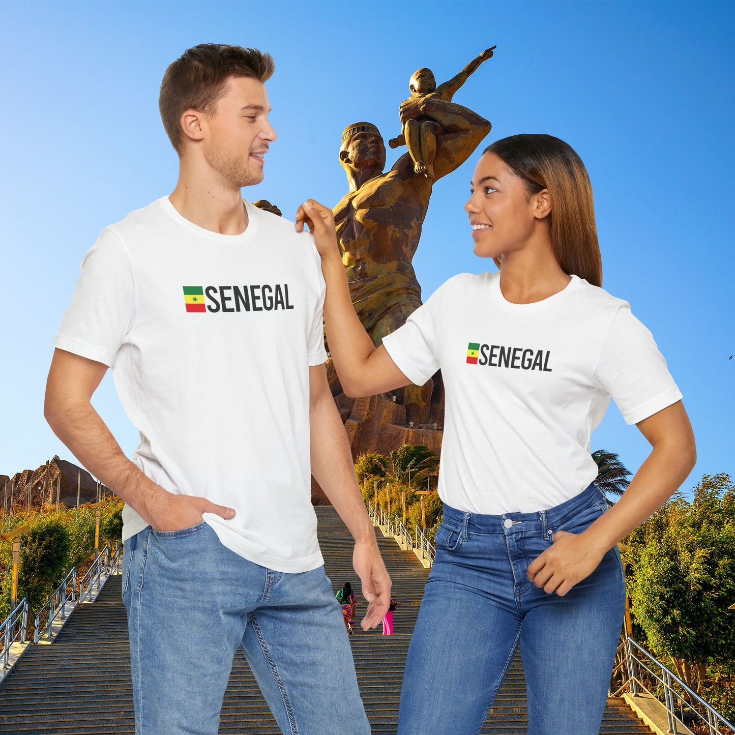 Senegal Country Flag Tee