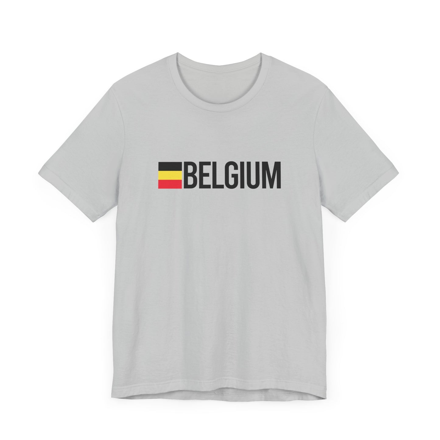 Belgium Unisex Jersey Short Sleeve Tee