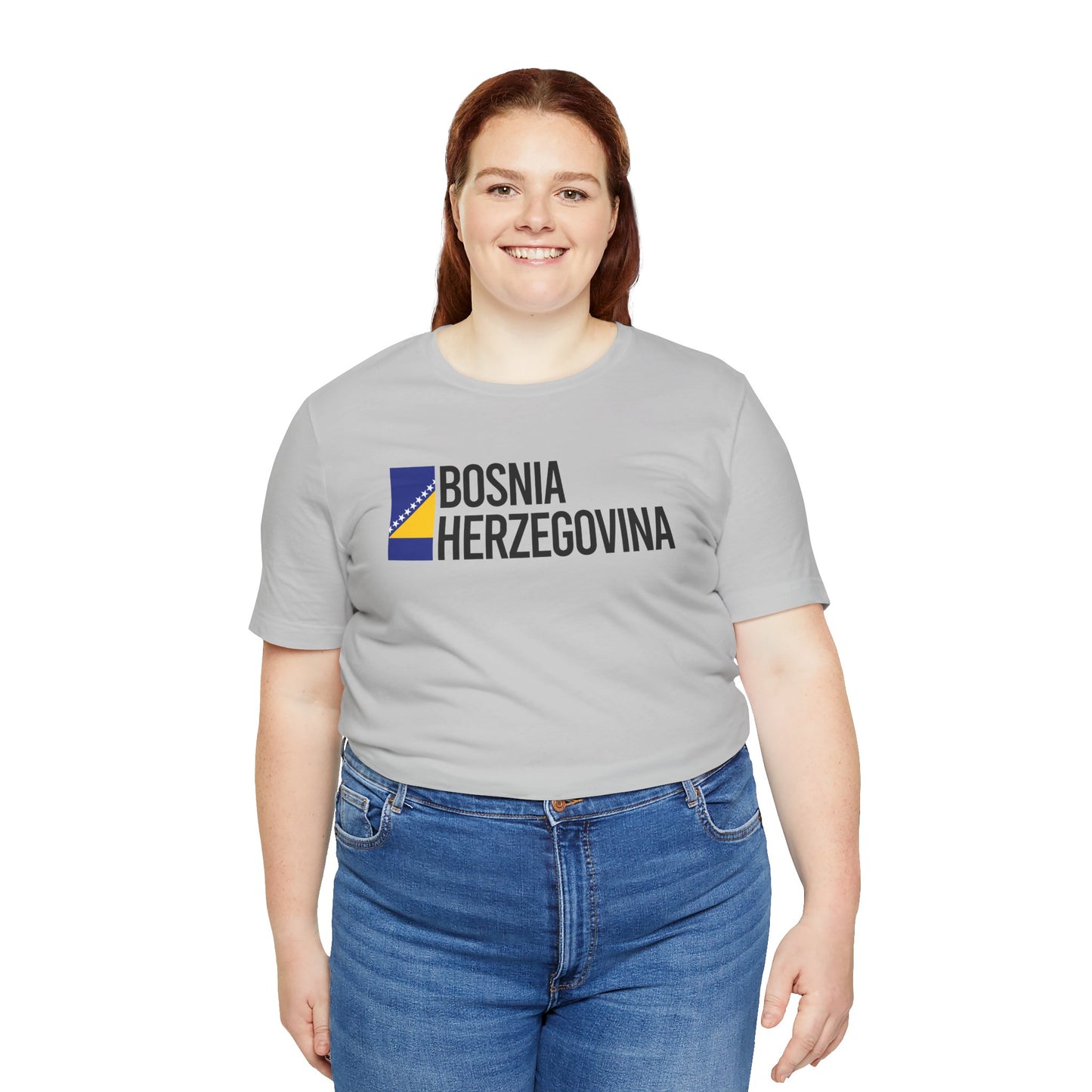 Bosnia Herzegovina Unisex Jersey Short Sleeve Tee