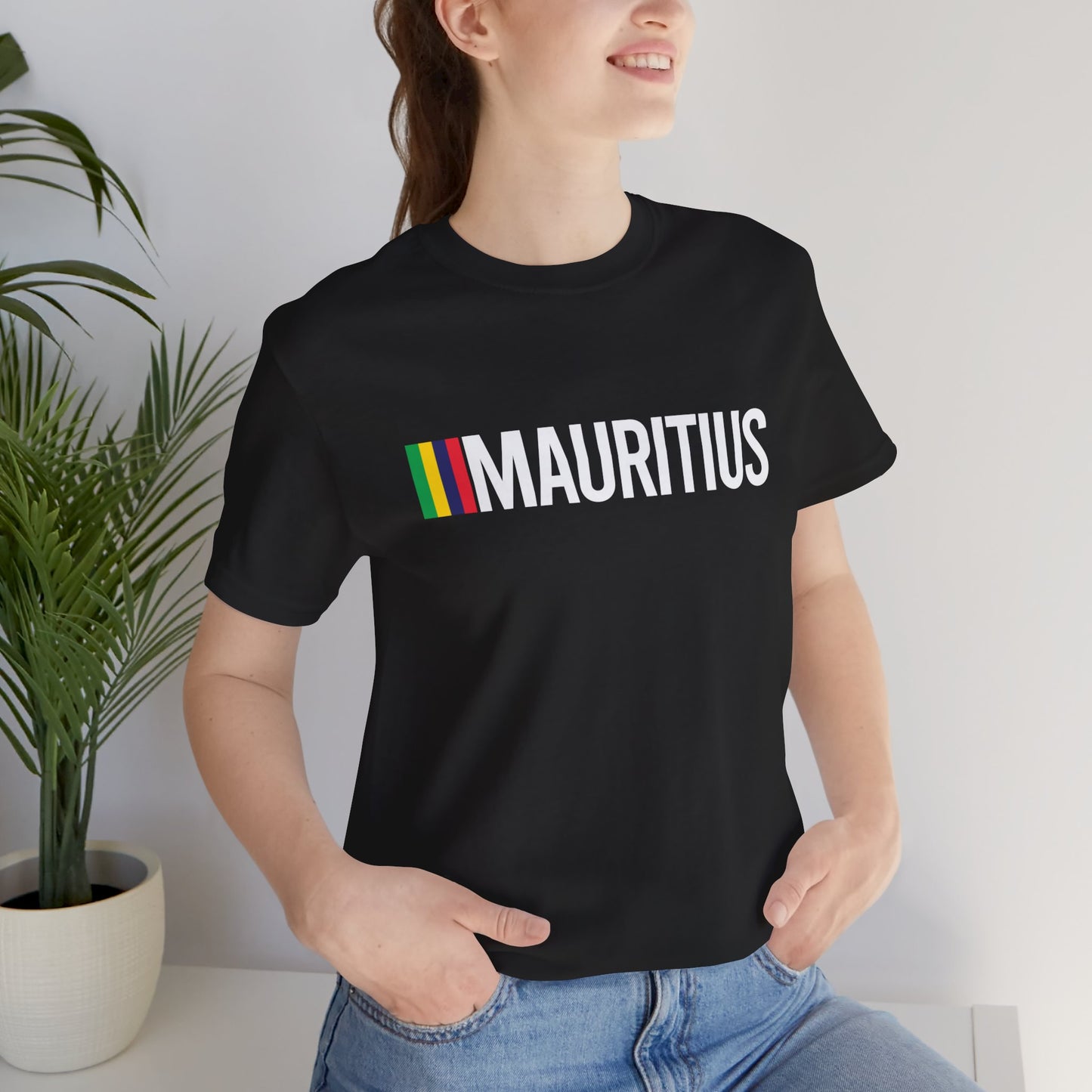 Mauritius Country Flag Tee