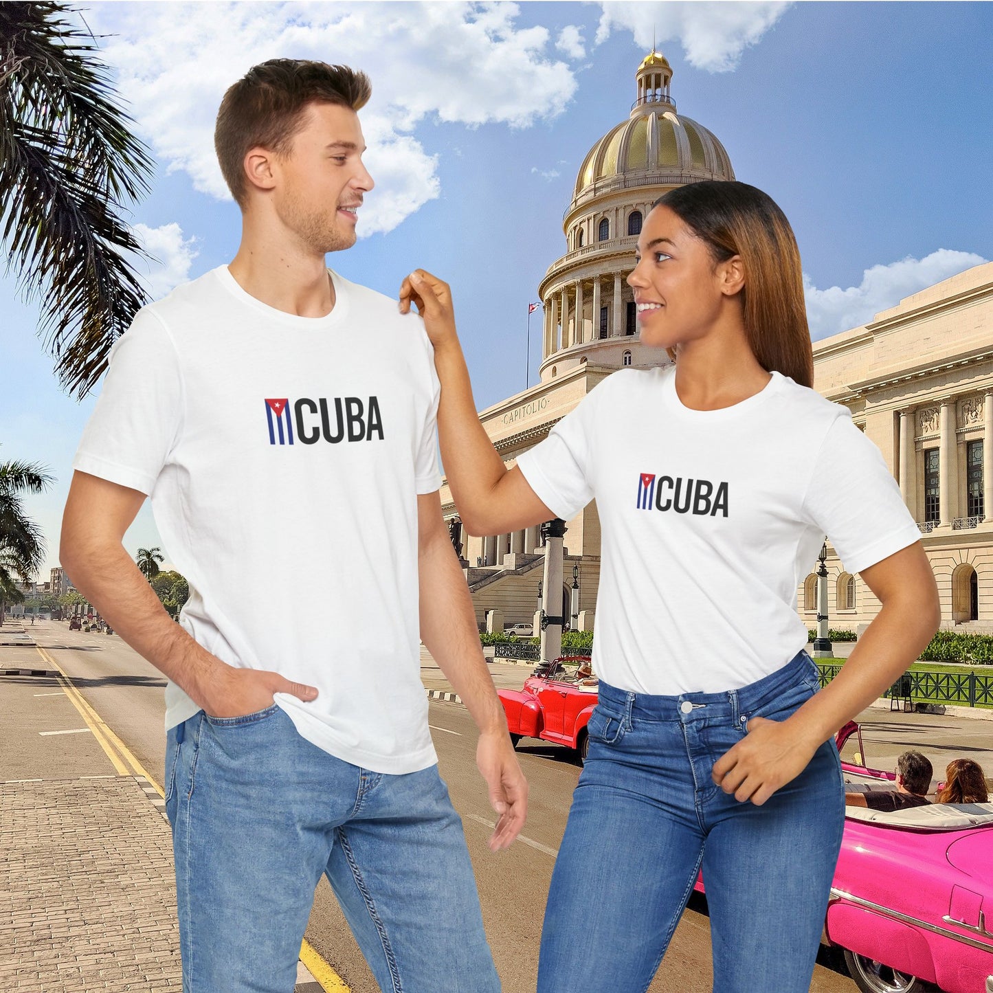 Cuba Unisex Jersey Short Sleeve Tee