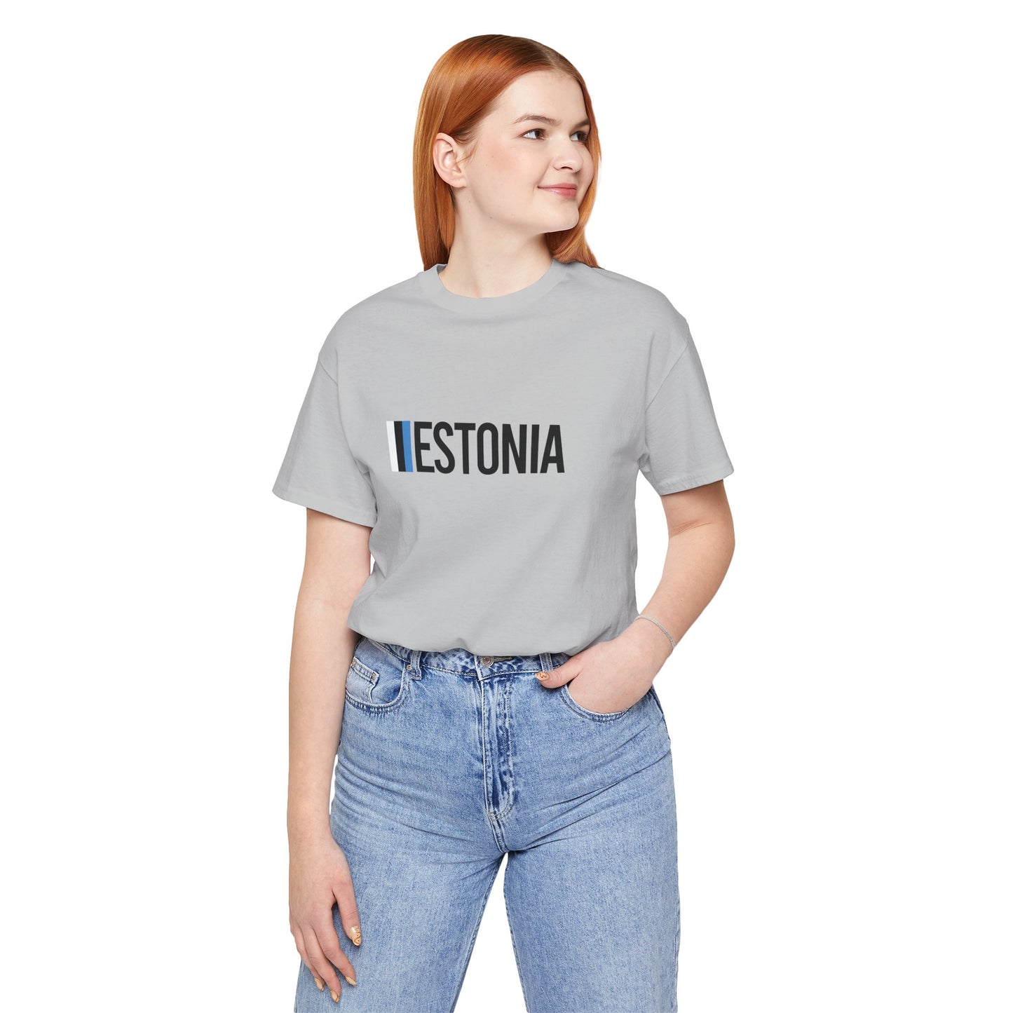 Estonia Unisex Jersey Short Sleeve Tee