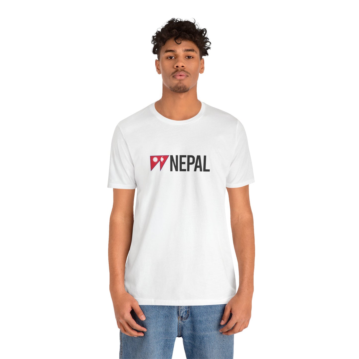 Nepal Country Flag Tee