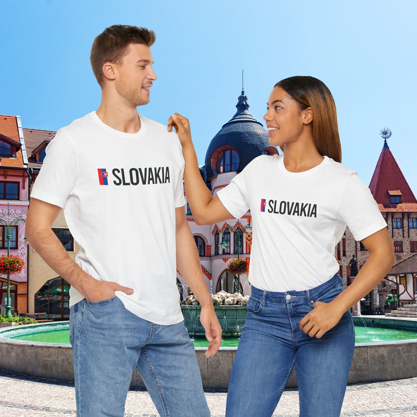 Slovakia Country Flag Tee