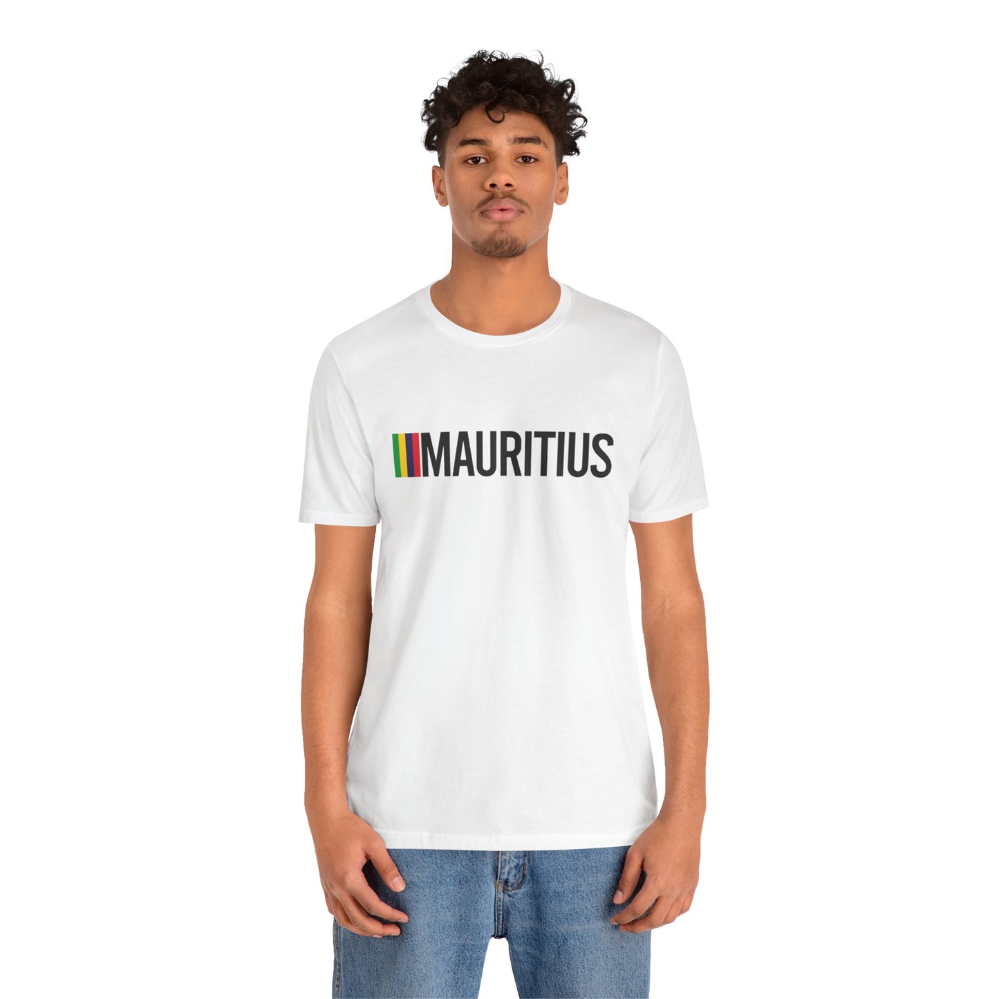 Mauritius Country Flag Tee