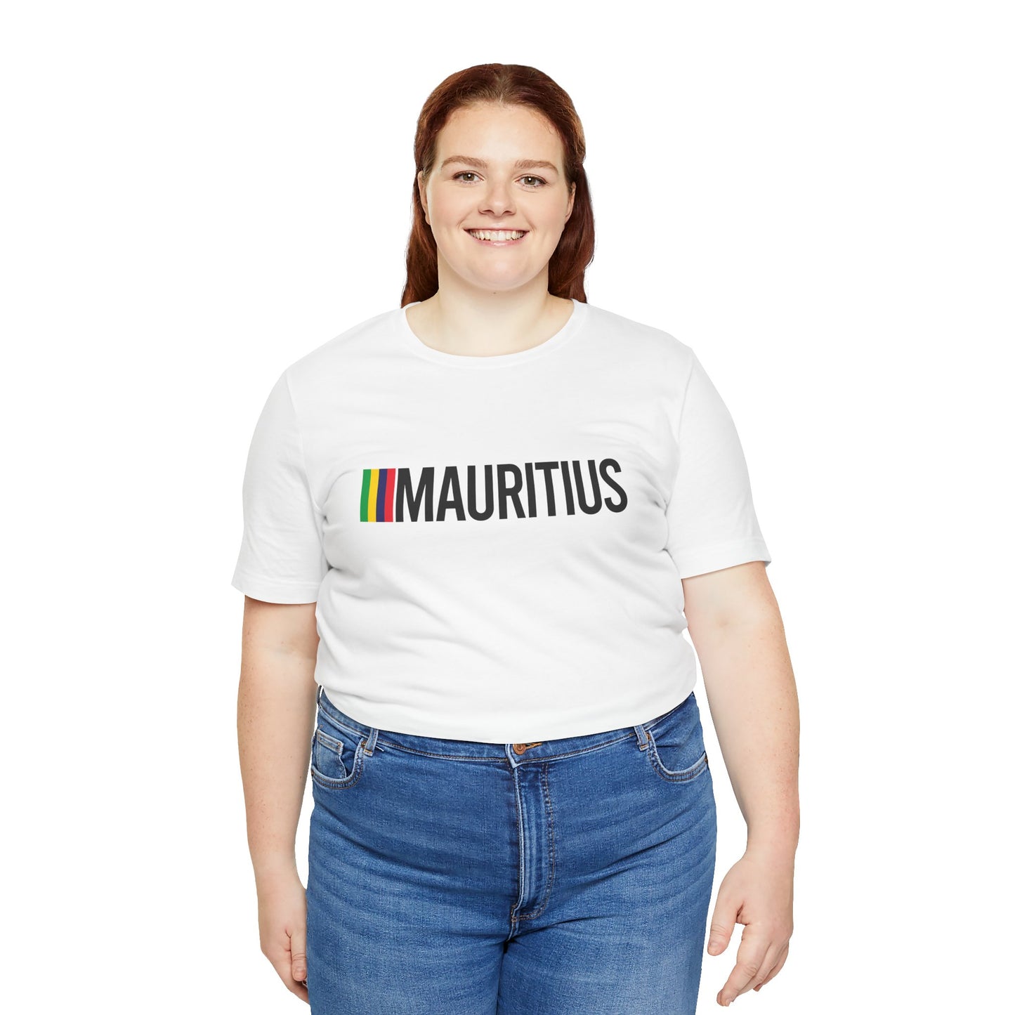 Mauritius Country Flag Tee