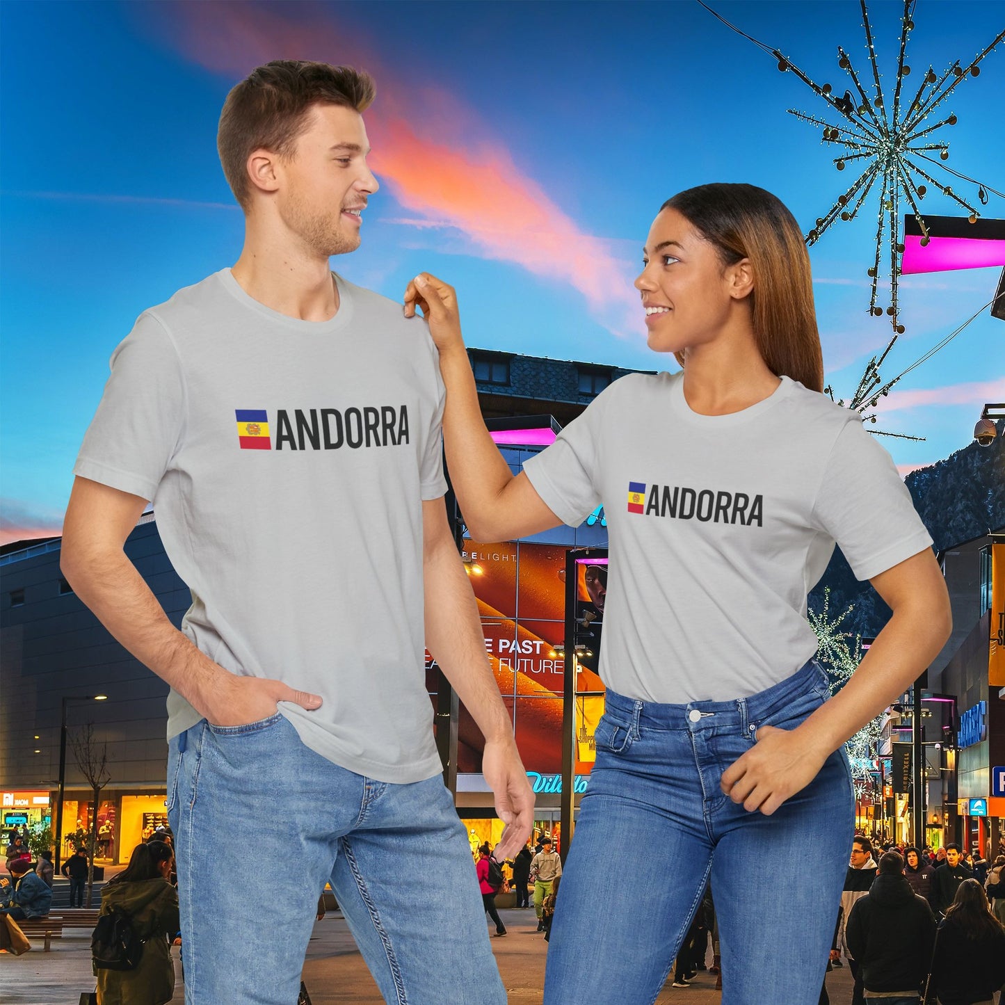 Andorra Unisex Jersey Short Sleeve Tee