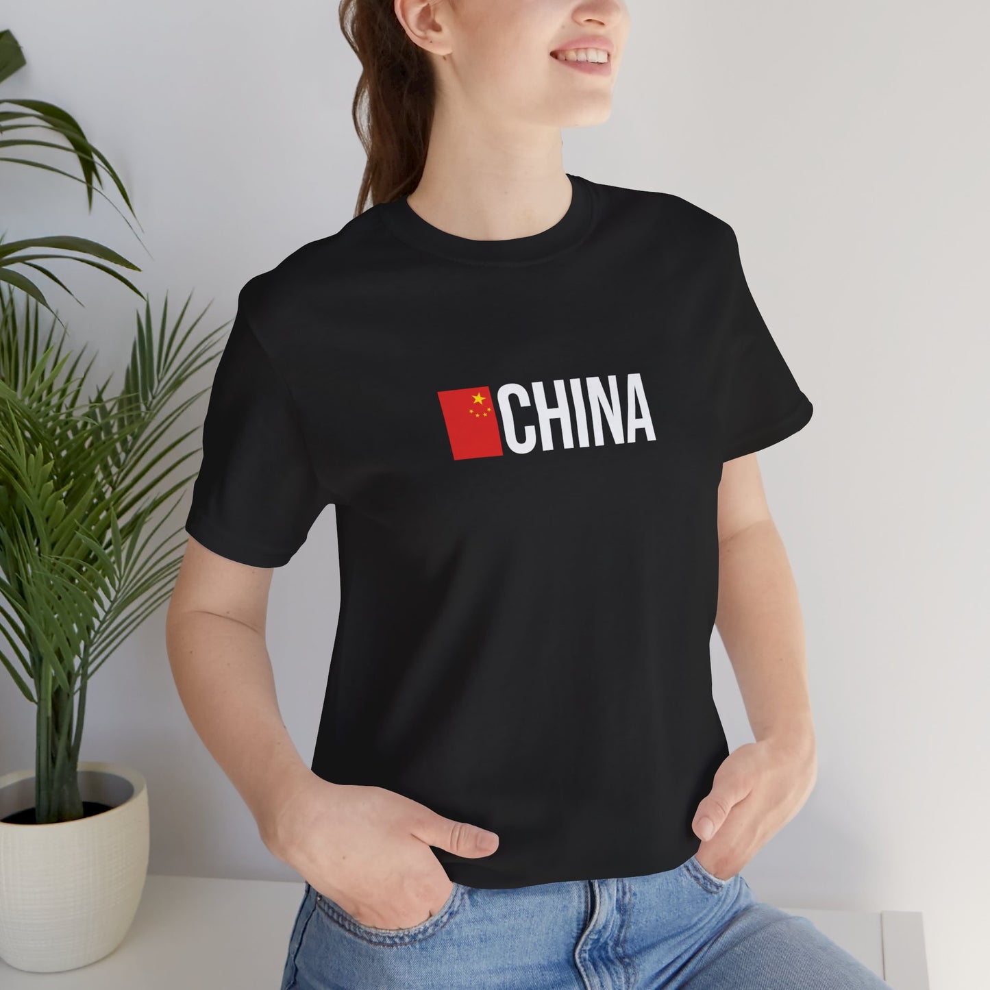 China Unisex Jersey Short Sleeve Tee