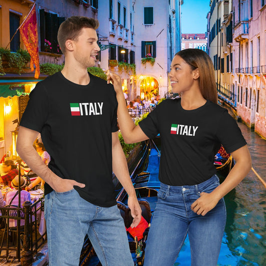 Italy Unisex Jersey Short Sleeve Tee