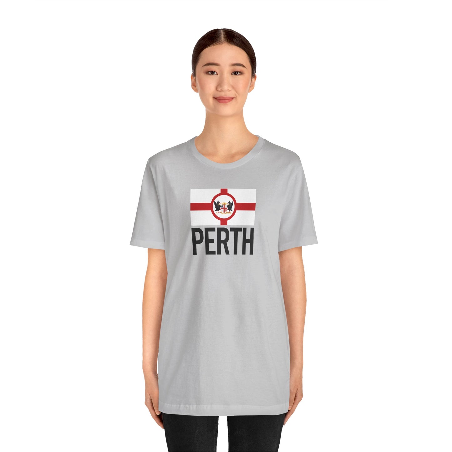 Perth City Flag T-Shirt - Unisex Jersey Short Sleeve Tee