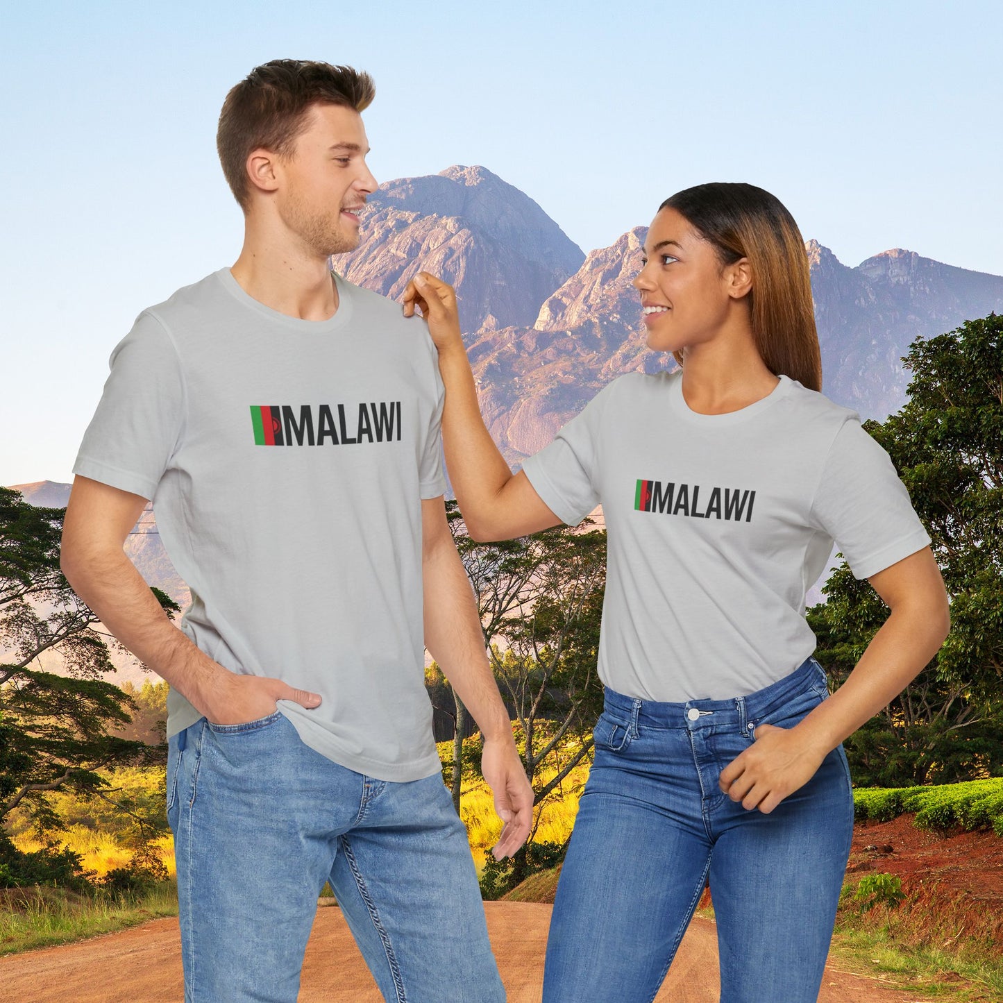 Malawi Country Flag Tee