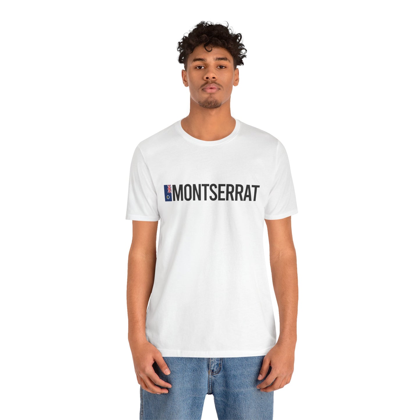 Montserrat Country Flag Tee