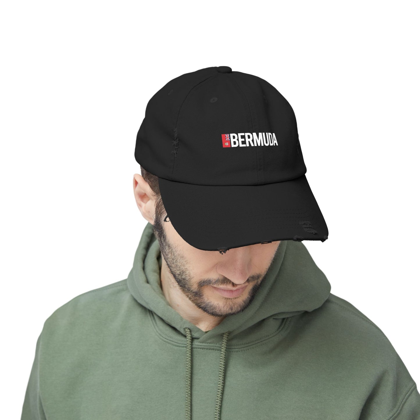 Bermuda Distressed Cap Design