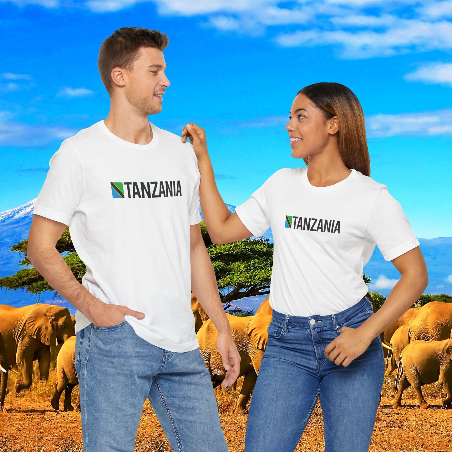 Tanzania Country Flag Tee