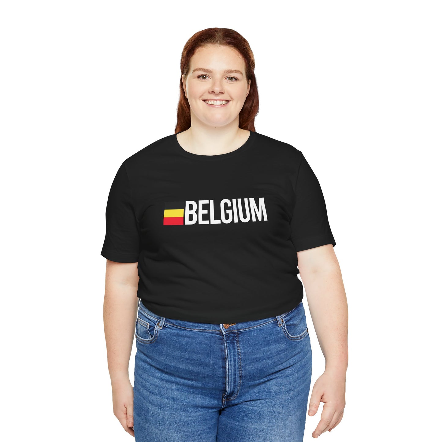 Belgium Unisex Jersey Short Sleeve Tee