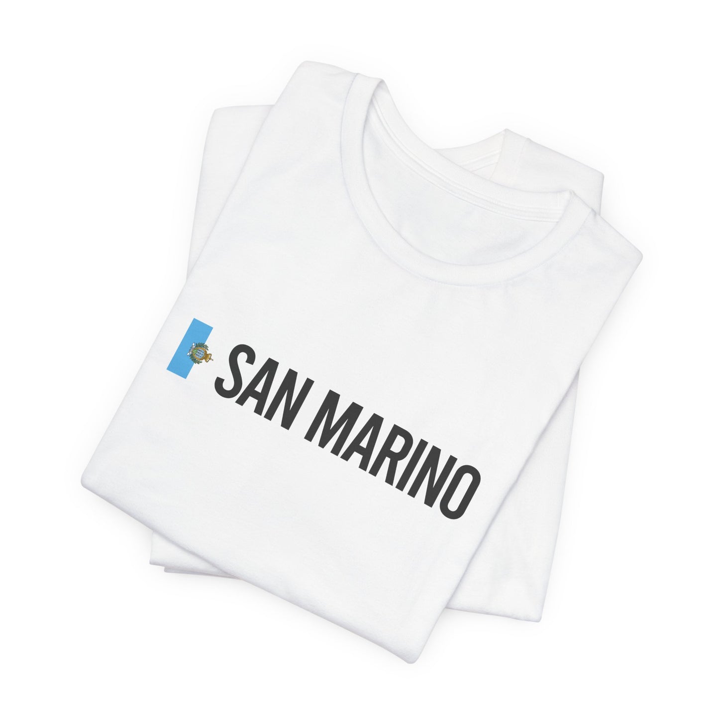 San Marino Country Flag Tee