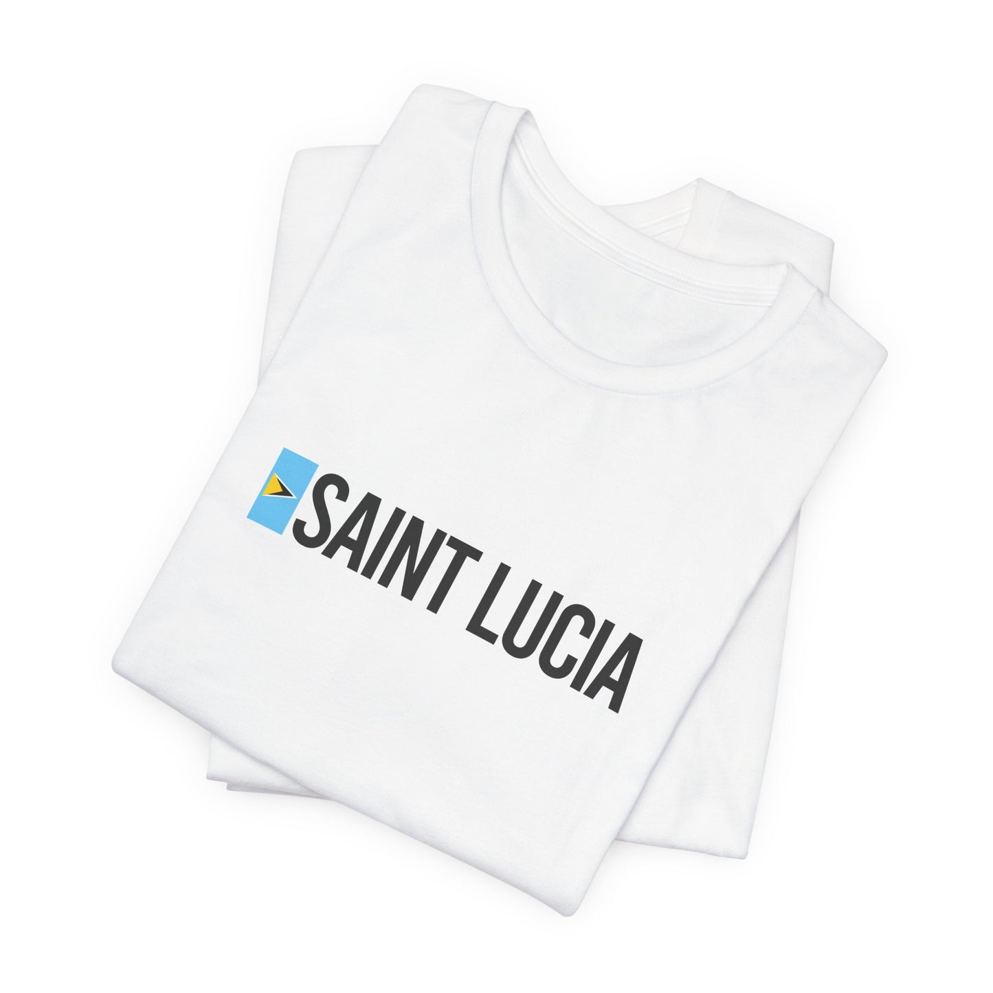 Saint Lucia Country Flag Tee