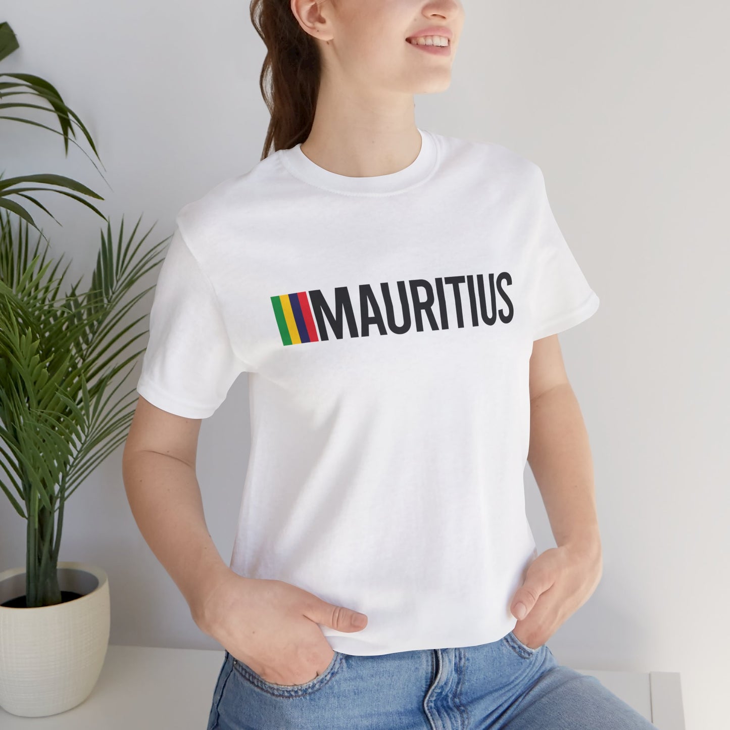 Mauritius Country Flag Tee