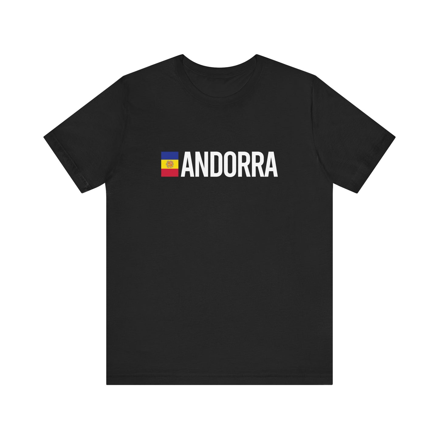 Andorra Unisex Jersey Short Sleeve Tee