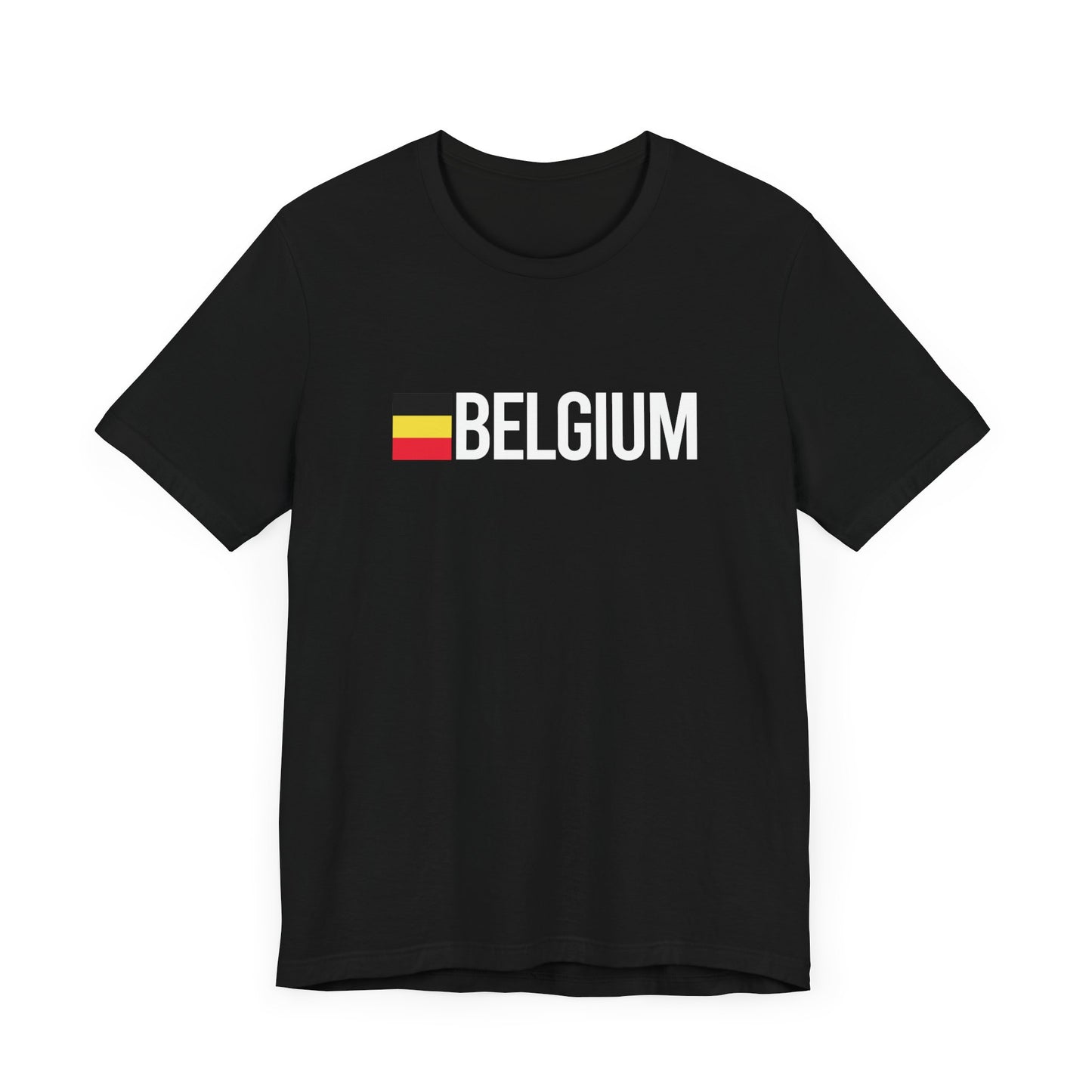 Belgium Unisex Jersey Short Sleeve Tee