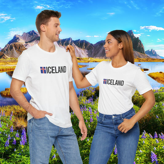 Iceland Unisex Jersey Short Sleeve Tee