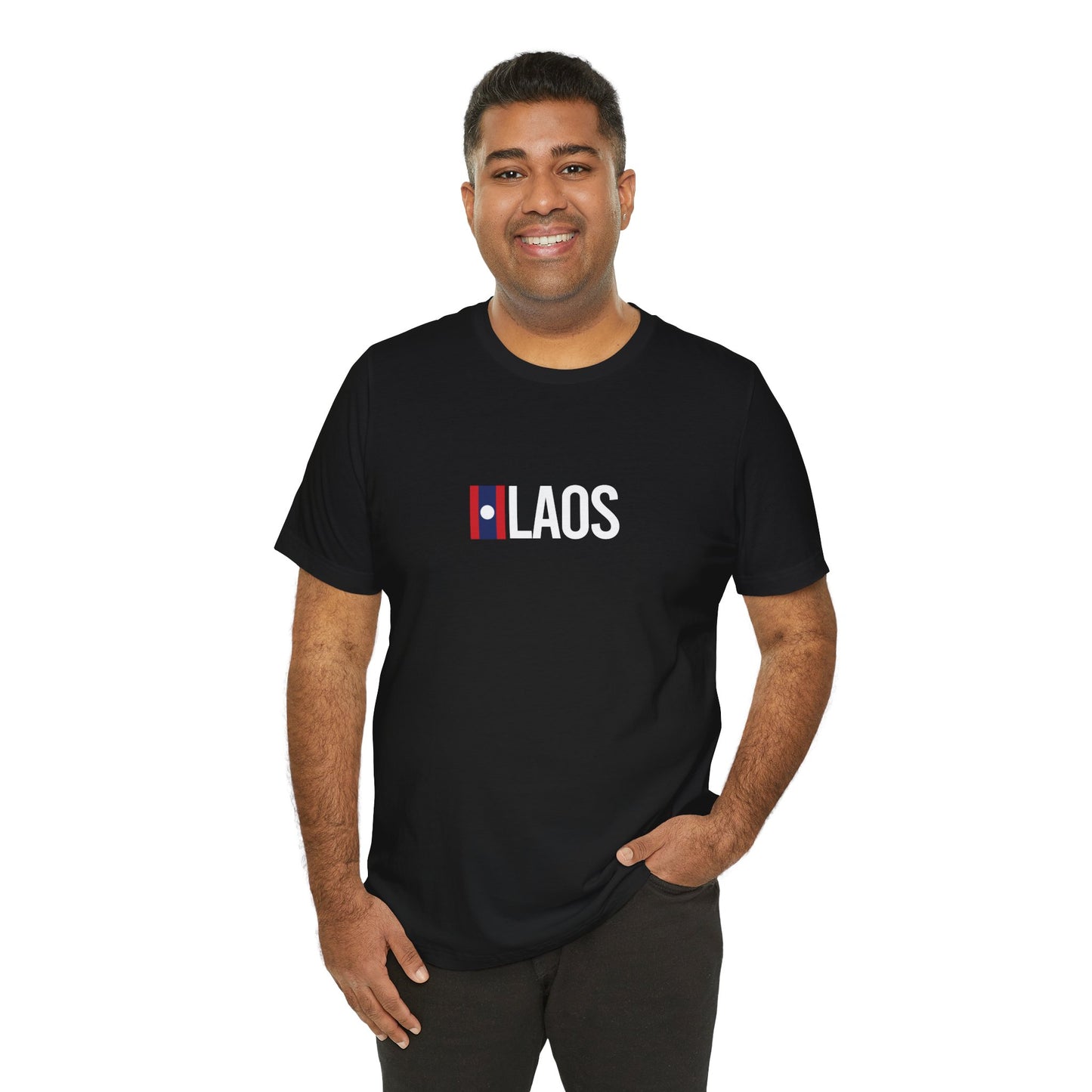 Laos Unisex Jersey Short Sleeve Tee