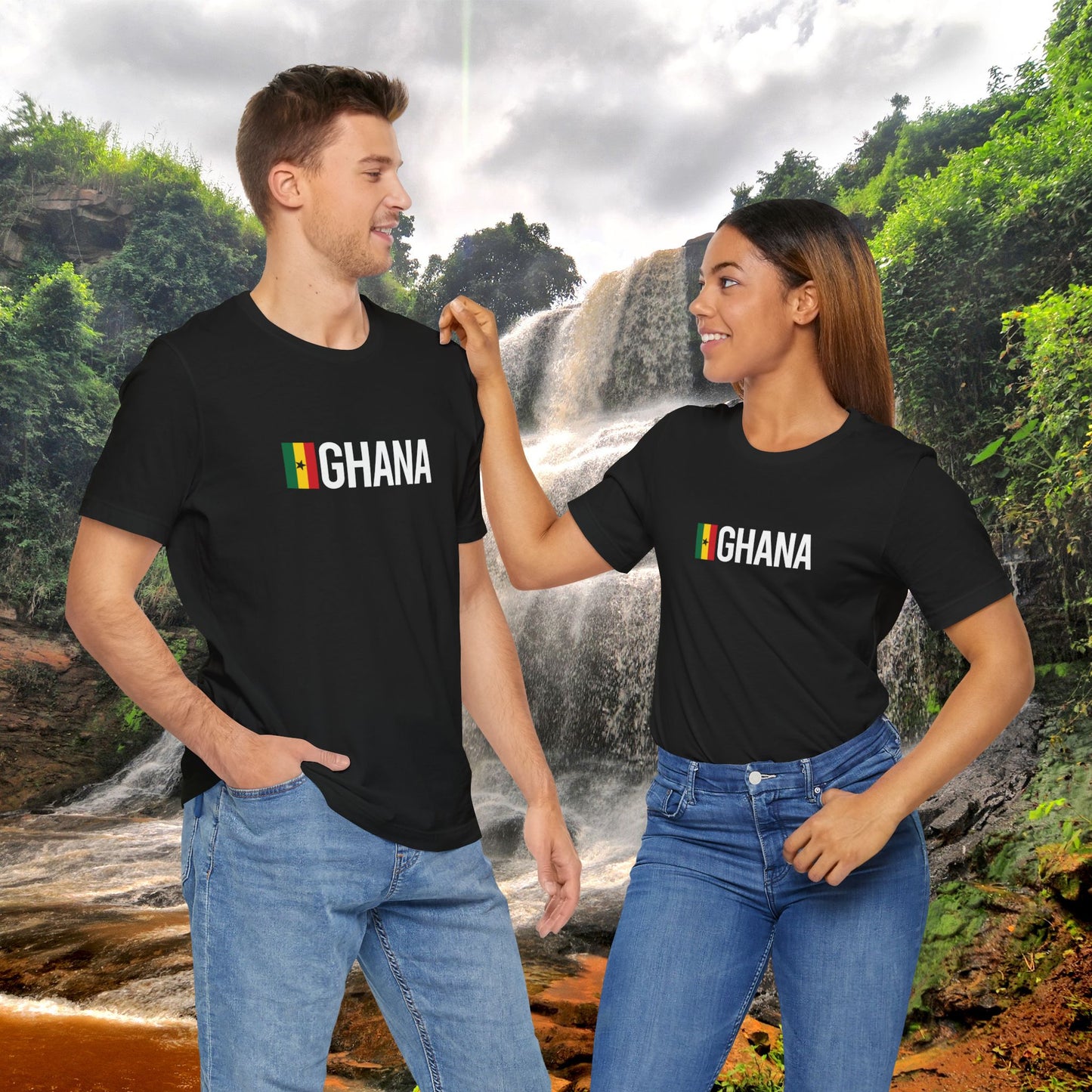 Ghana Unisex Jersey Short Sleeve Tee