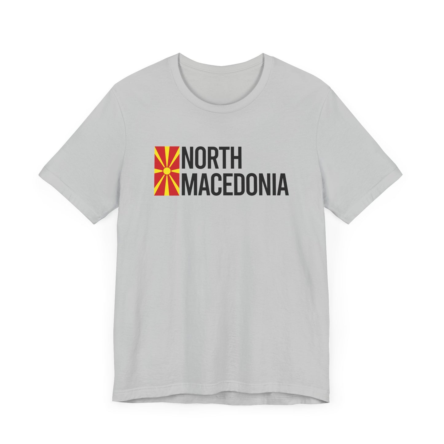 North Macedonia Country Flag Tee