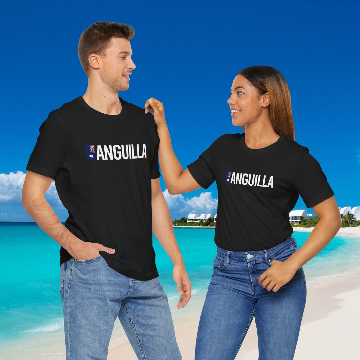 Anguilla Unisex Jersey Short Sleeve Tee