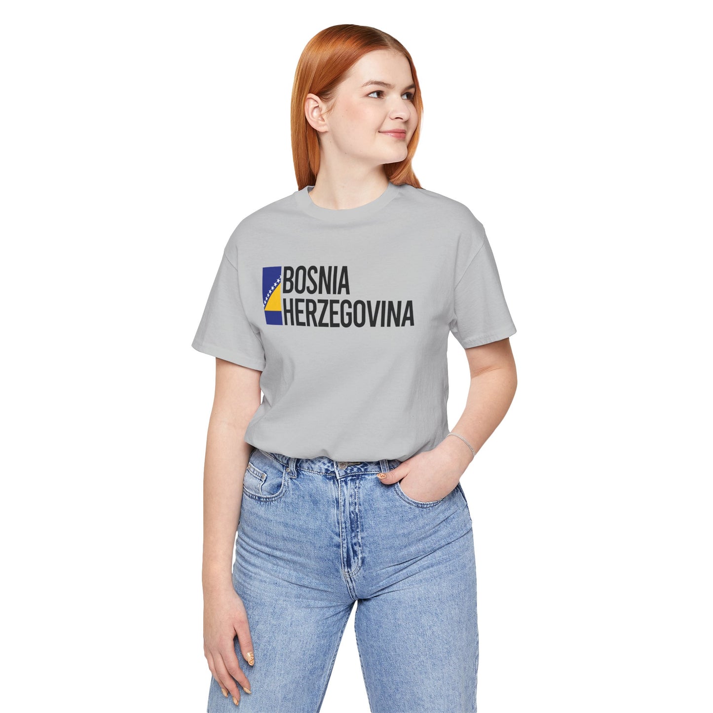 Bosnia Herzegovina Unisex Jersey Short Sleeve Tee